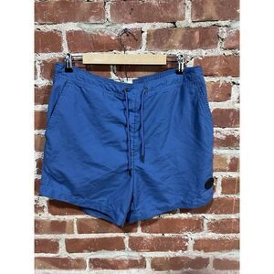 Ted Baker London Men's 5/XL Blue Lined Swim Trunks